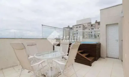 Cobertura com 3 quartos para alugar na Rua Hermantino Coelho, 691, Mansões Santo Antônio, Campinas, 133 m2 por R$ 5.500