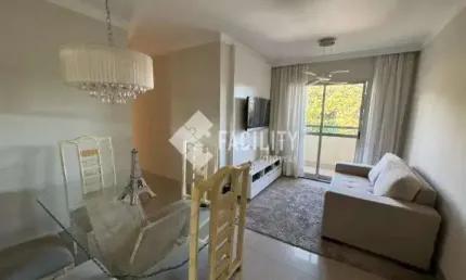 Apartamento com 3 quartos à venda na rua patativa, 170, vila nova teixeira, campinas, 70 m2 por r$ 375.000