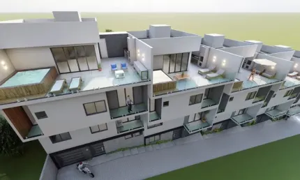 Casas Condominio fechado-Primeira locação-05 suites