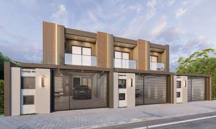 Sobrado com 3 dormitórios, sendo 1 suíte, 115,50 m² de área privativa, bairro itacolomi - balneário piçarras/sc