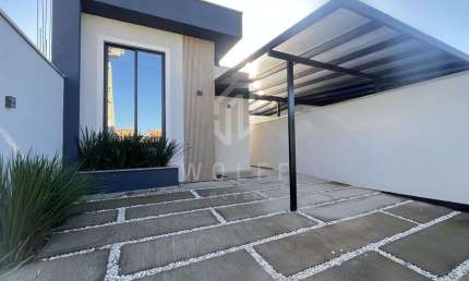 Casas com Amplo Espaço de Fundos, 82 m², 2 quartos, 1 suíte, Nova Barra Velha - Barra Velha - SC