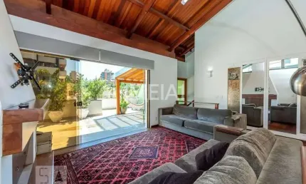 Cobertura com 3 quartos para alugar na rua doutor tauphick saadi, 421, bela vista, porto alegre por r$ 20.000