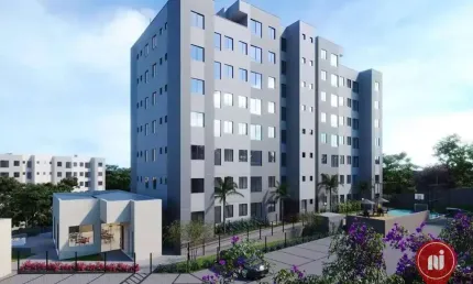 Apartamento com 2 quartos à venda na Rua Cordelina Silveira Mattos, 52, Estoril, Belo Horizonte