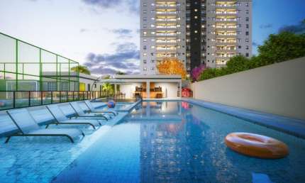 Apartamento de 2 e 3/4 -Patamares