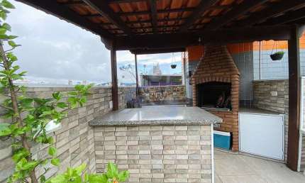 Cobertura Triplex, 185M², 3 dorm. 1 suíte, garagem demarcada