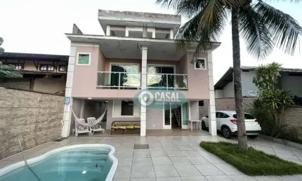 Casa em piratininga com 05 quartos, piscina e churrasqueira!.