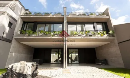 Casa para venda em curitiba, ecoville, 3 dormitórios, 3 suítes, 4 banheiros, 2 vagas