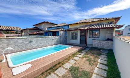 Casa maravilhosa dentro de condomínio com praia Orla 500 em Tamoios - Cabo Frio.