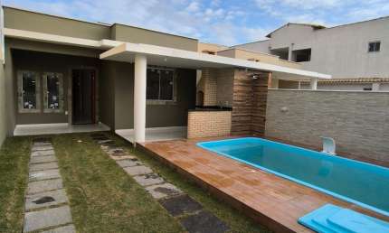 Casa em condomínio fechado com 2 quartos à venda na Rua Jasmim, 23, Terramar (Tamoios), Cabo Frio, 90 m2 por R$ 300.000