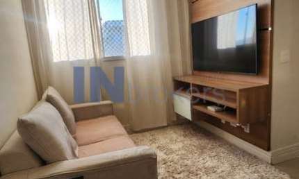 Lindo apartamento no Reserva do Japy, 54,52m2, 2 dormitórios, 1 vaga de garagem coberta, condomínio fechado, área de laser, churrasqueira, playground.