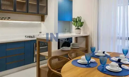 Apartamento à venda no contrapiso no condomínio Resort Prime com 2 quartos, 1 suíte e garagem coberta, lazer completo no Engordadouro de Jundiaí SP