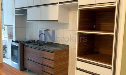 Excelente apartamento no Residencial Flex ,Jundiaí/SP, 67m2, 2 dormitórios, varanda, área de lazer completa com piscina,  sauna,  playground, academia
