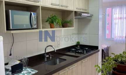 Apartamento para locação em Várzea Paulista-SP, Residencial Alexandria: 2 quartos, 1 sala, 1 banheiro, 1 vaga, 48,00 m².