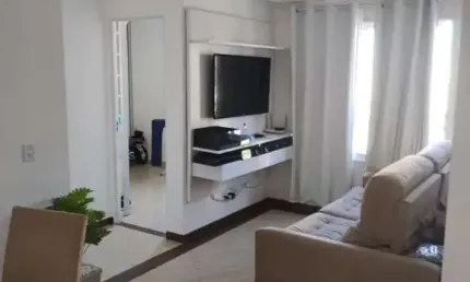 Apartamento para venda em cajamar, portais (polvilho), 2 dormitórios, 1 banheiro, 1 vaga
