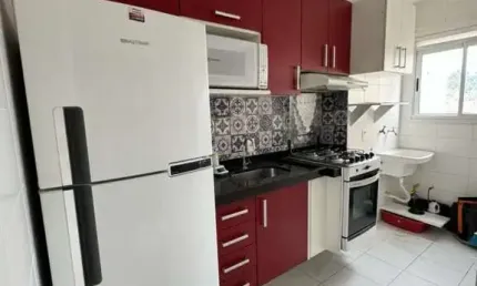 Apartamento para Locação em Cajamar, Portais (Polvilho), 2 dormitórios, 1 banheiro, 1 vaga