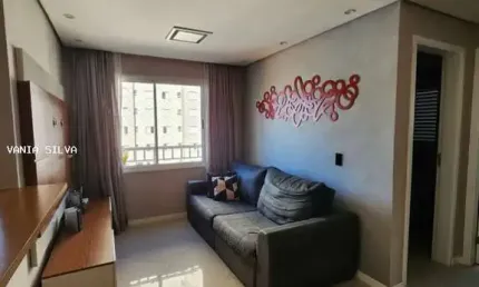 Apartamento para locação em cajamar, portais (polvilho), 2 dormitórios, 1 banheiro, 1 vaga