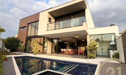 Casa com 3 dormitórios à venda, 444 m² por R$ 2.990.000,00 - Condomínio Colinas do Sol - Sorocaba/SP