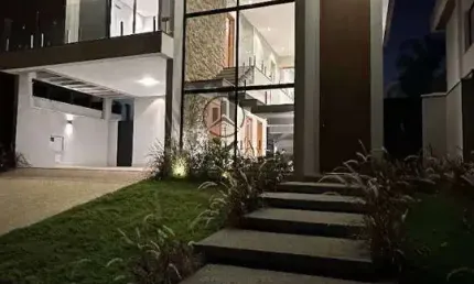 Sobrado no condomínio terras de florença, com 3 suítes, 252m²
