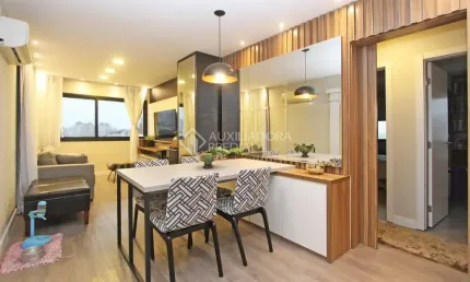 Apartamento Decorado por Arquiteto com 3 Dormitórios, Suíte e 2 Vagas – Vista Incrível!