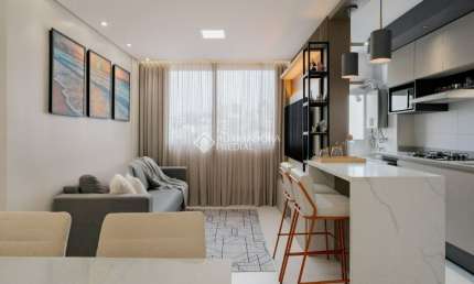 Apartamento Mobiliado com Projeto Arquitetônico e Infraestrutura Completa – 2 Dorms, 2 Vagas, Próximo à Sogipa!