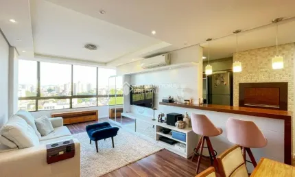 Lindo Apartamento Semi Mobiliado com Suíte, Closet e 2 Vagas no Cristo Redentor!