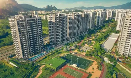 Lindo apartamento de 2 quartos em Ilha Pura na Barra da Tijuca