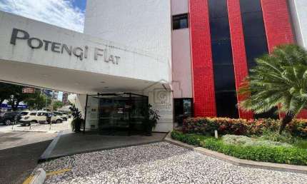 Viva o Luxo e a Praticidade em um Flat Semimobiliado - venda - 56 m² - Petrópolis - Natal/RN - FL0009