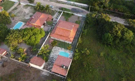 Casa Estilo Chácara Próxima à Lagoa do Bonfim - à venda, 800 m² - Nísia Floresta/RN - CA0456