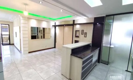 Apartamento com 3 dormitórios para alugar, 107 m² por r$ 4.699,94/mês - capoeiras - florianópolis/sc