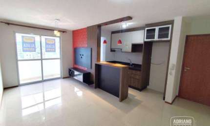 Apartamento com 2 dormitórios para alugar, 65 m² por R$ 2.937,53/mês - Passa Vinte - Palhoça/SC