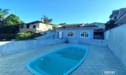 Casa com 2 dormitórios para alugar, 85 m² por R$ 3.090,06/mês - Potecas - São José/SC