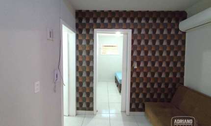 Apartamento com 1 dormitório para alugar, 34 m² por R$ 1.835,36/mês - Capoeiras - Florianópolis/SC