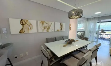 Apartamento com 2 dormitórios para alugar, 92 m² por R$ 6.108,24/mês - Kobrasol - São José/SC