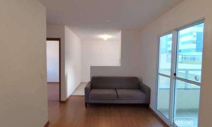 Apartamento com 2 dormitórios para alugar, 42 m² por R$ 2.282,14/mês - Areias - São José/SC
