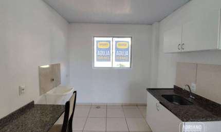 Apartamento com 1 dormitório para alugar, 23 m² por R$ 1.487,91/mês - Barreiros - São José/SC