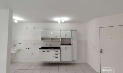 Apartamento com 3 dormitórios para alugar, 80 m² por R$ 2.681,51/mês - Forquilhas - São José/SC