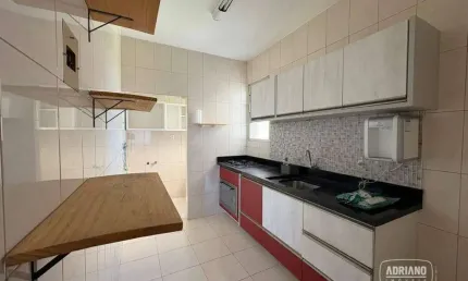 Apartamento com 3 dormitórios para alugar, 66 m² por r$ 3.072,66/mês - capoeiras - florianópolis/sc