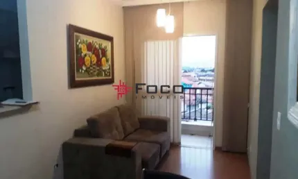 Apartamento semi mobiliado/ 02 dormitórios/ zona sul/50m²/ são josé dos campos