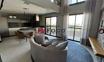 Apartamento tipo Loft, 94,5m², vende porteira fechada! Parque Residencial Aquarius