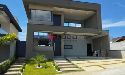 Casa Condomínio Santa Mônica / 03 Dormitórios /  01 suíte / 190m²AC / 360m²TE - Caçapava -SP.