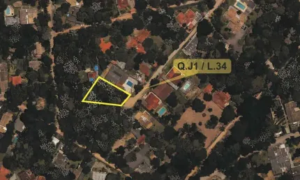 Cond. Jd Colibri - Lote 860,00 m² em final de rua, no miolo do condomínio!