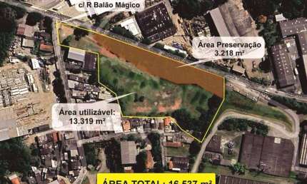 Área (ZUM) com 16.537 m² - Altura Km 29 Rod. Rap. Tavares