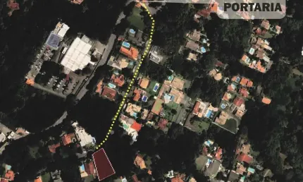 Cond. jd algarve - lote 1.403m² (rua jambo) ambiental 100% ok!