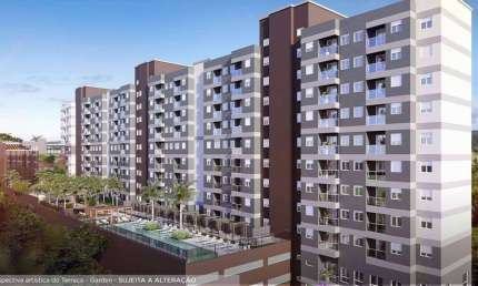 Res. The Point Granja - Apto GARDEN 2 dorms / 85,99 m² + 1 vaga (NA PLANTA)