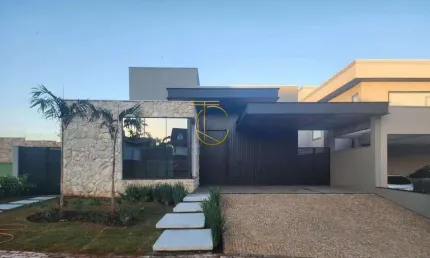 Casa de condomínio à venda em Ribeirão Preto, Bonfim Paulista, com 3 quartos, 250m²