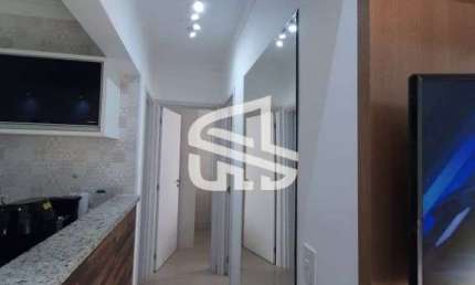 Apto 56 M2 - 2 Dorm - Sala - Cozinha - Lavanderia  - Sacada -1 Banheiro - 1 Vaga Coberta - Piso Porcelanato-