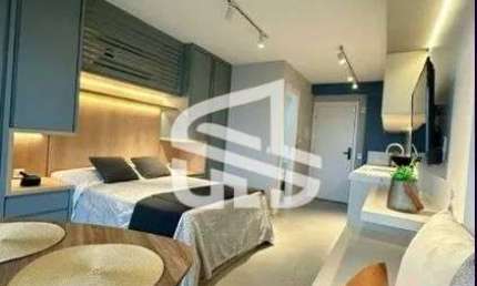 Studio 26m totalmente mobiliado, em Pinheiros. Primeiro Aluguel, ideal para quem busca conforto e servicos de alto padrao, com uma vista livre para todo o bairro de Pinheiros, Vila Madalena e Parque V