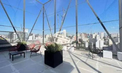 Apartamento com 1 dormitorio para alugar, 32 m2 por R$ 5.124,37/mes - Consolacao - Sao Paulo/SP
