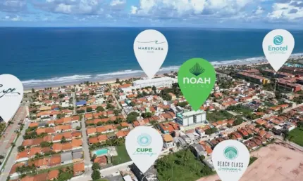 Flats Studios na Praia do Cupe - A partir de 210 mil