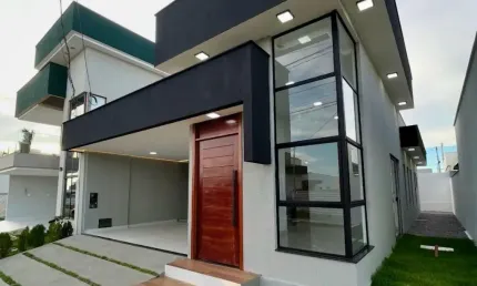Cond. Ecoville II, casa térrea com três suítes - 117 m2 - R$510.000,00 - whatsapp:84 9.9145.9638